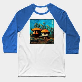 Starry Night in Kashyyyk Baseball T-Shirt